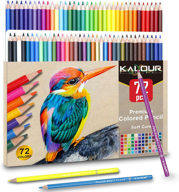 Color Pencils Set Gift for Adults Kids Beginners