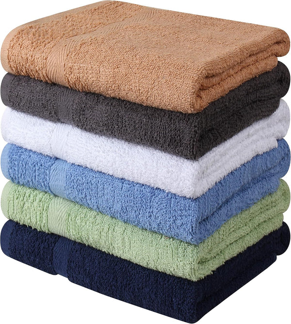 TowelsTowel and Linen Mart 100% Cotton 6 Pack Bath